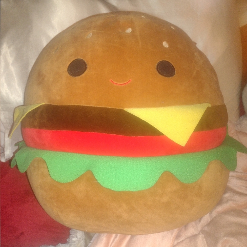 Carl The Cheeseburger 16" Squishmallow